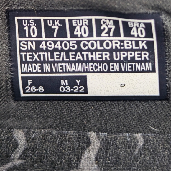 Y2K Skechers Black Suede Strappy Ballet Flats Sneakers - Picture 8 of 8